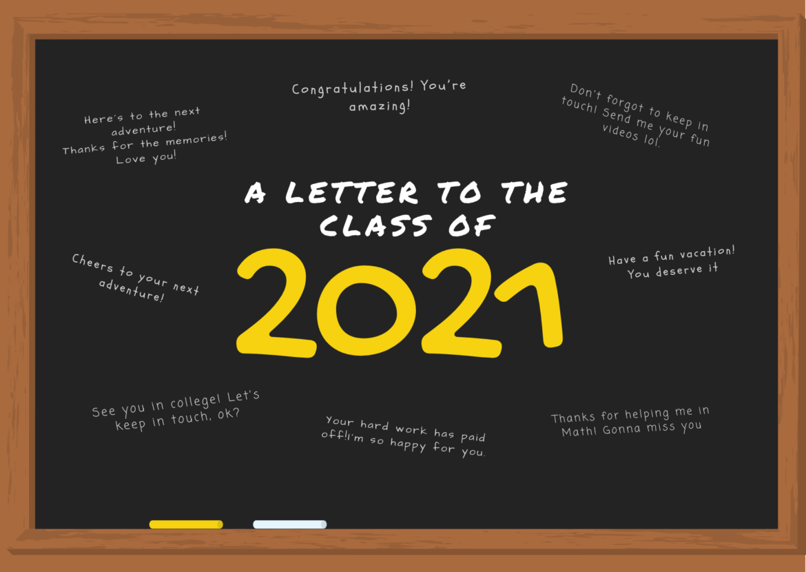 A Letter to the Class of 2021